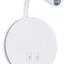 Бра с подсветкой Ambrella light Wall 10 FW295 SWH белый песок LED 6400К+4200K 6W+3W D150*163