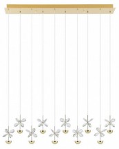 Подвесная светодиодная люстра Eglo Pianopoli 3 390314