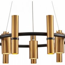 Люстра в гостиную Indigo Accento 12024/12P Black