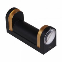 Архитектурная подсветка Reluce 86814-9.2-002TL COB2*3W BK+GD