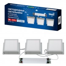 Точечный светильник Uniel Grilyato Opal ULP-1010-20W/4000K IP54 GRILYATO OPAL WHITE KIT03