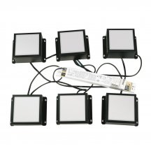 Точечный светильник Uniel Grilyato Mini ULP-1010 42W/4000К IP40 GRILYATO OPAL BLACK KIT06