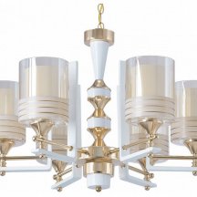 Подвесная люстра Florentia-6087 306087/6 Wh/Gd