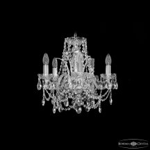 Люстра для натяжных потолков Bohemia Ivele Crystal 1411 1411/5/141 Ni