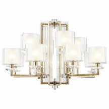 Элитная подвесная люстра Newport 4400 4408+4/C gold