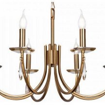 Подвесная люстра Freya Forte FR1006PL-08G для кухни