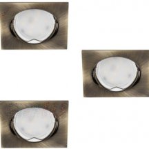 Точечный светильник (в комплекте 3 шт.) Kanlux TRIBIS II L AB 23843