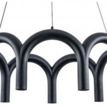 Подвесная люстра Arte Lamp Warhol A3258LM-45BK