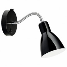 Бра с выключателем Arte Lamp Dorm A1408AP-1BK