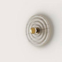 Настенный светильник Wave A1053/10/Shiny gold + 1094/30