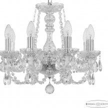 Элитная люстра Bohemia Ivele Crystal 101 101/8/141 Ni