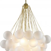 Потолочная люстра iLamp Globe 10099P/3-D800 GL-WH
