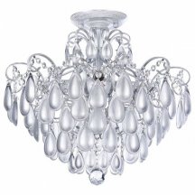 Тканевая потолочная люстра Freya Chabrol FR2302CL-04S