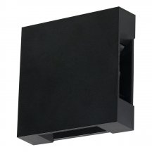 Уличный настенный светильник Uniel ULU-P33D-4W/4000K IP65 BLACK UL-00013621