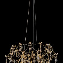 Подвесная люстра Thea LE3035/600 GD/TR