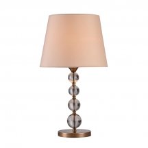 Интерьерная настольная лампа Newport 3100 3101/T black brass без абажуров