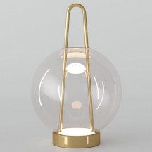 Интерьерная настольная лампа Eurosvet Frasco 80507/1 латунь