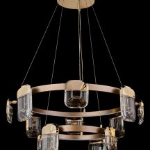 Подвесная люстра Natali LE7771/8+4 Gold