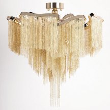Потолочная люстра Loft IT Stream 10208/600C Gold в стиле арт-деко