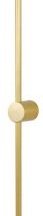 Настенный светильник Newport 15000 15101N/A brass