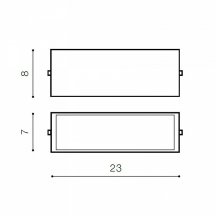 Накладной светильник Azzardo Archo 2A AZ0326