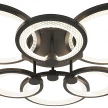 Светильник потолочный светодиодный ЭРА Модерн С ДУ Odry CLL-1-117-RC BK Б0069752