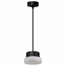 Светильник потолочный Feron Barrel HL4608 OPAL levitation 12W, 230V, GX53, черный, на подвесе 1,7 м