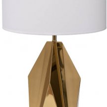 Интерьерная настольная лампа Garda Decor K2KM1253TG-CW