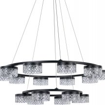 Подвесная люстра DeLight Collection Diamond cut MD21020075-16B matt black