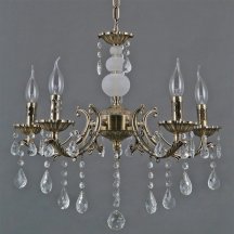 Люстра для натяжного потолка Illumico CASTOR IL9927-5PSQ-24 AB CASTOR