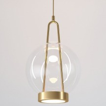 Подвесной светильник Eurosvet Frasco 50267/1 LED латунь