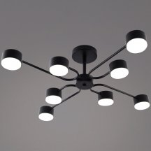 Потолочная люстра Reluce 03708-0.3-08 BK GX53