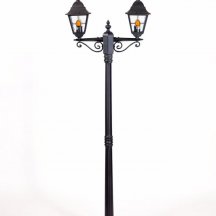 Наземный фонарь Oasis Light QUADRO M lead GLASS 79908MAlgY Bl