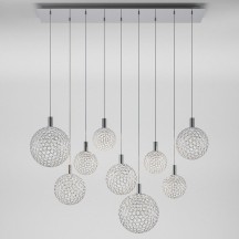 Подвесной светильник Eurosvet Gemini 90353/9 хром