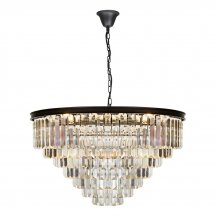 Элитная подвесная люстра ILamp Triumph 6101-800 BK