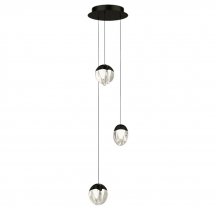 Подвесной светильник DeLight Collection MD24001033 MD24001033-3A black/clear
