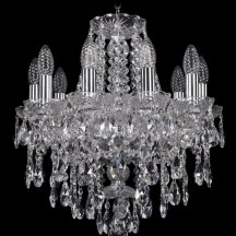 Элитная подвесная люстра Bohemia Ivele Crystal 1415 1415/10/141/Ni