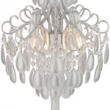 Интерьерная настольная лампа AM Group MONICA MONICA TL3 SILVER