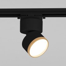 Трековый светодиодный светильник Elektrostandard Impact 85514/01 черный матовый/золото a062873