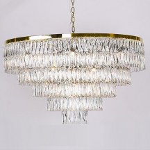 Подвесная люстра Newport 10129+37/C gold М0062141