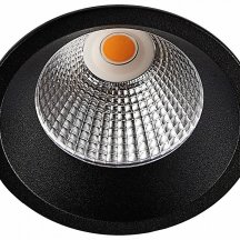 Встраиваемый светодиодный светильник Italline IT08-8035 black 3000K