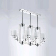 Подвесная люстра в гостиную Newport  4408/S Chrome