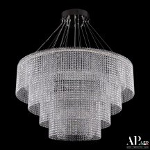 Люстра для натяжного потолка APL LED Sicilia SH02.93.4D.A.Ni.4000