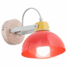 Современный настенный светильник Ideal Lux Titti TITTI AP1 ROSSO