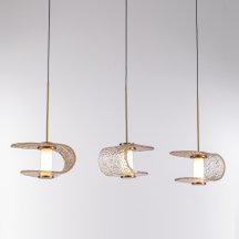 Подвесной светильник DeLight Collection MD24020901 MD24020901-3B gold/cognac