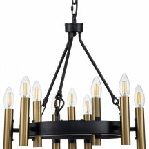 Элитная подвесная люстра Indigo Cero 13009/9P Black