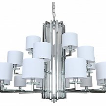 Элитная люстра Newport 35400 35412+6+3/C chrome без абажуров