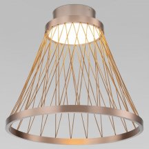 Люстра Китай Eurosvet Cesta 40018/1 LED коричневый