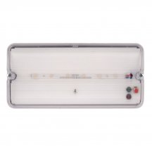 Настенно-потолочный светильник Uniel ULW-K25B 6W/4000K/EMG IP65 WHITE