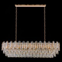 Подвесная люстра Jacqueline LE7161/1200L GD/SH